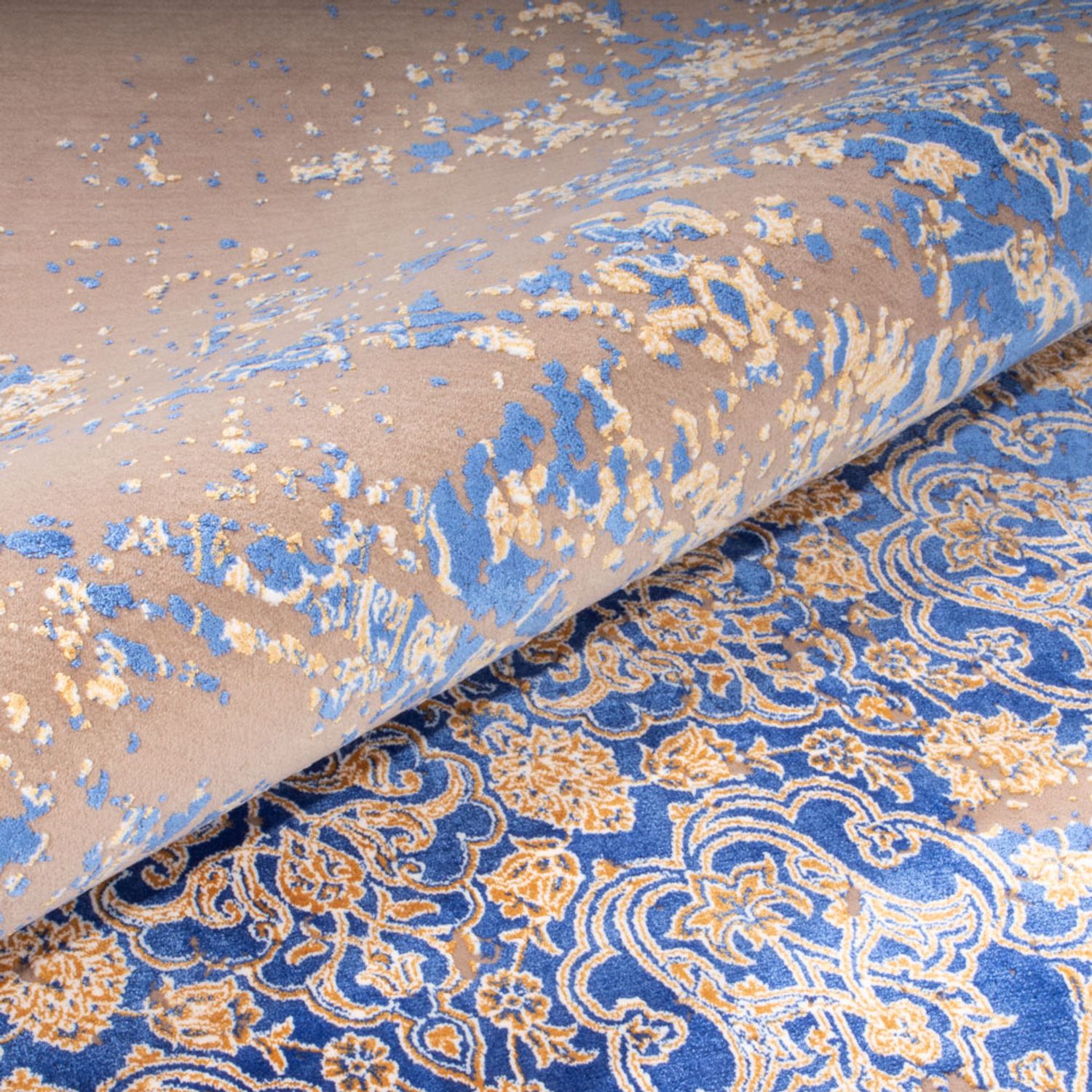 Designer Rug - 300 x 200 cm - blue