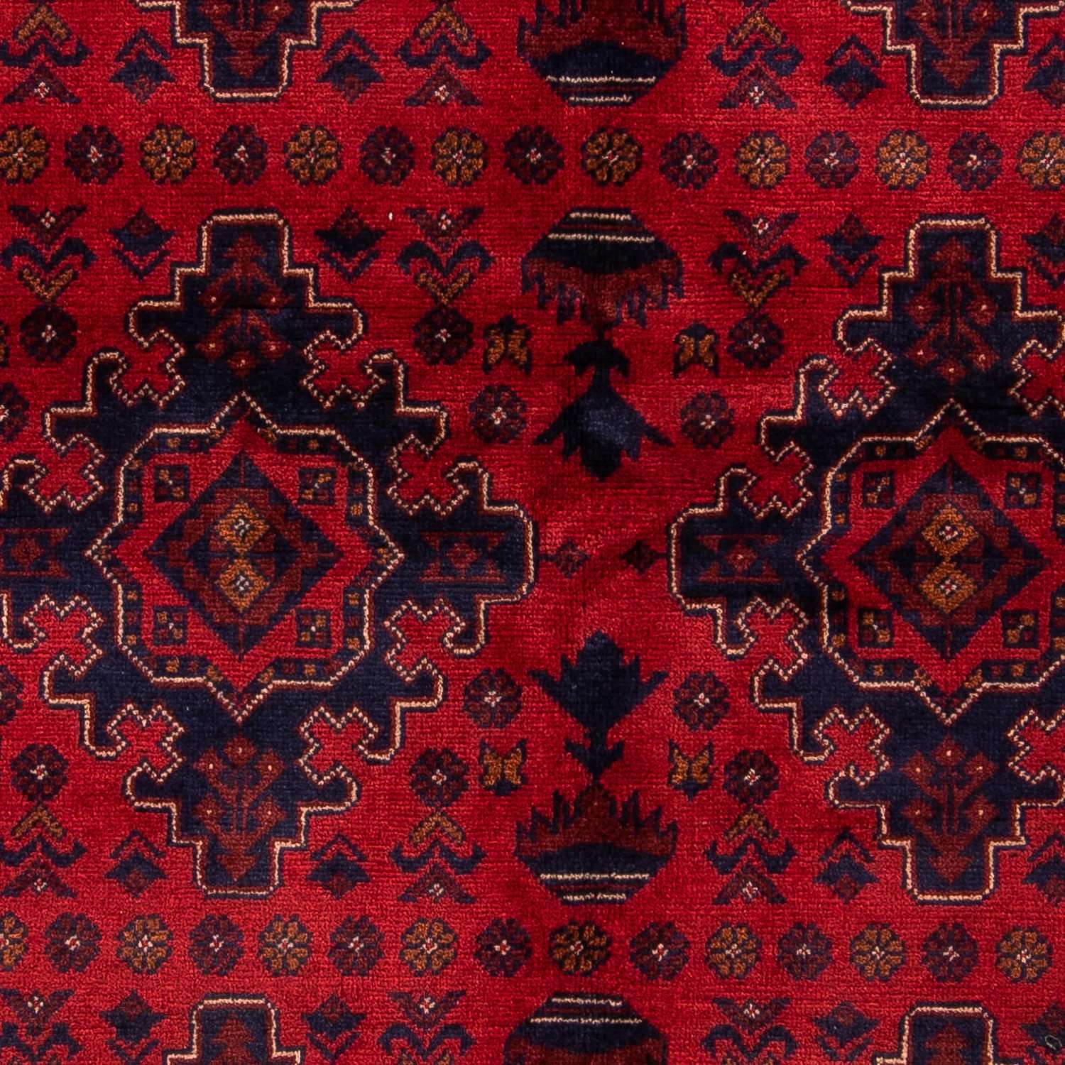 Afghan Rug - Kunduz - 192 x 128 cm - dark red