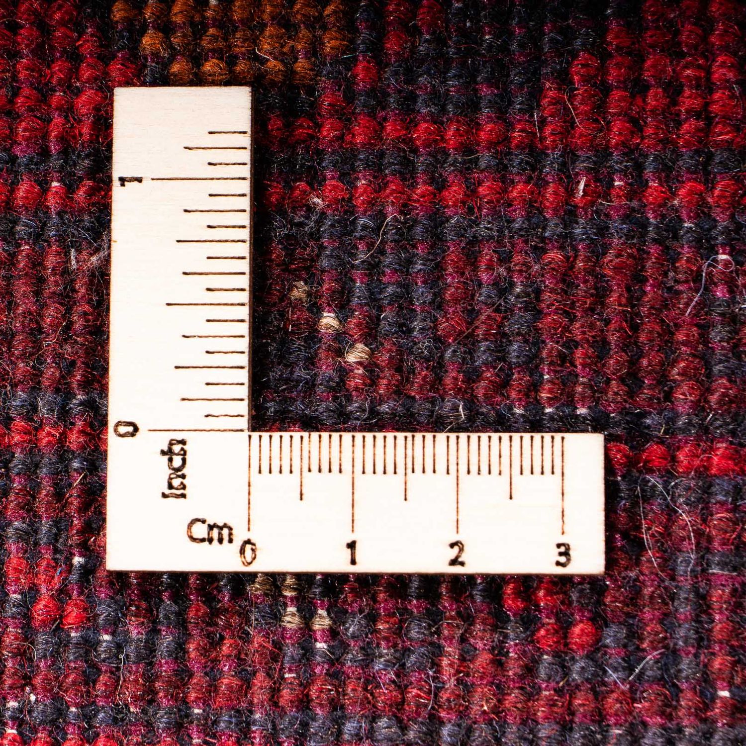 Afghan Rug - Kunduz - 235 x 172 cm - dark red