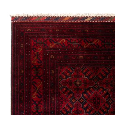 Afghan Rug - Kunduz - 235 x 172 cm - dark red