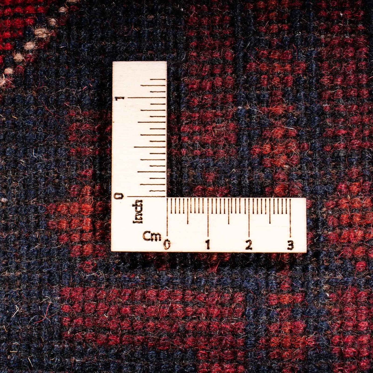 Afghan Rug - Kunduz - 146 x 106 cm - dark red