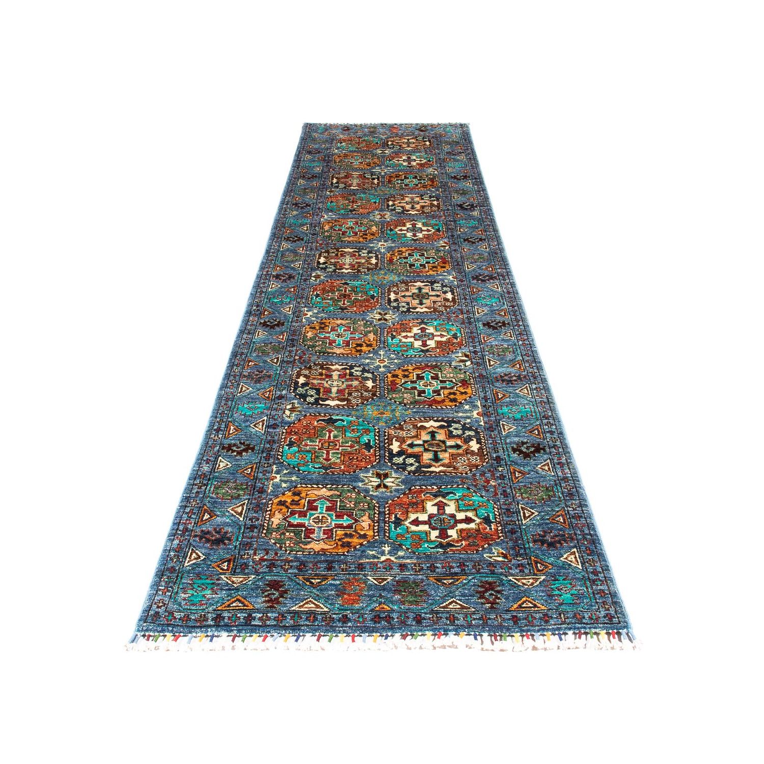 Runner Ziegler Rug - Ariana - 304 x 84 cm - blue