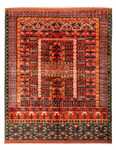 Afghan Rug - 196 x 158 cm - red