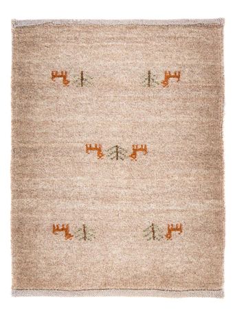 Gabbeh Rug - Loribaft Perser - 60 x 40 cm - light chocolate