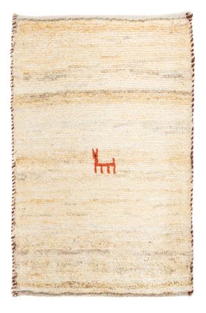 Gabbeh Rug - Loribaft Perser - 60 x 40 cm - beige