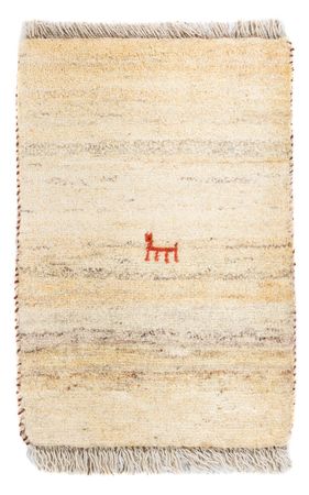 Gabbeh Rug - Loribaft Perser - 60 x 40 cm - beige