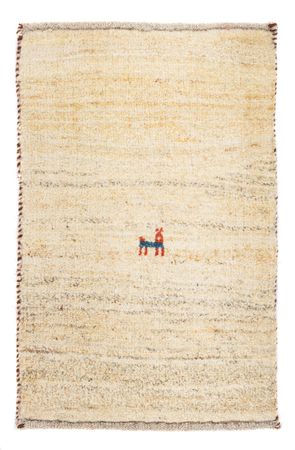 Gabbeh Rug - Loribaft Perser - 60 x 40 cm - beige