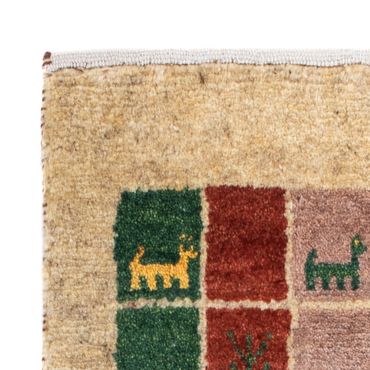 Gabbeh Rug - Loribaft Perser - 85 x 57 cm - beige