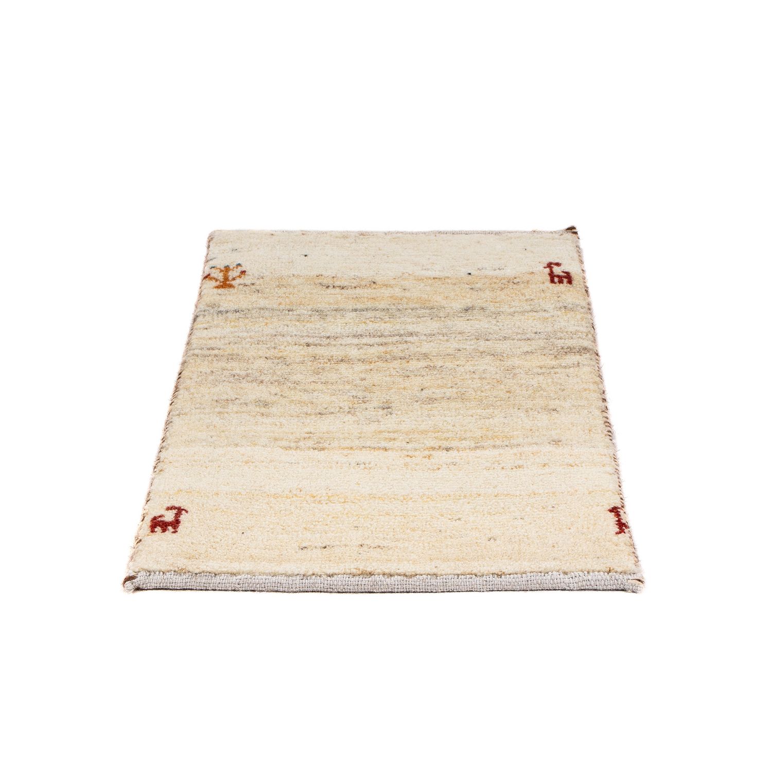 Gabbeh Rug - Loribaft Perser - 60 x 40 cm - beige