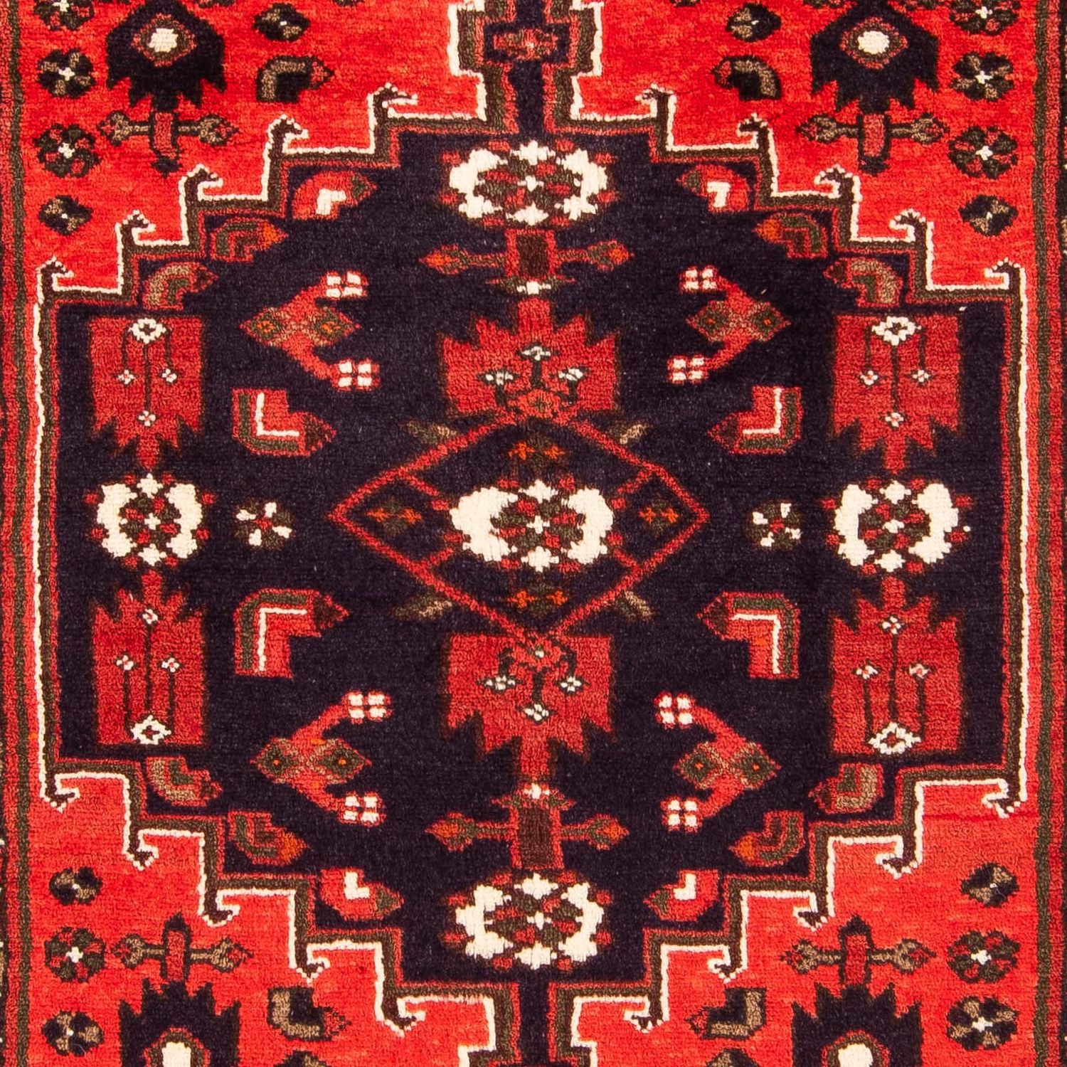 Perser Rug - Nomadic - 220 x 128 cm - dark red