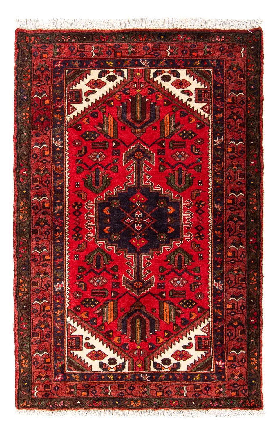 Perser Rug - Nomadic - 154 x 100 cm - dark red