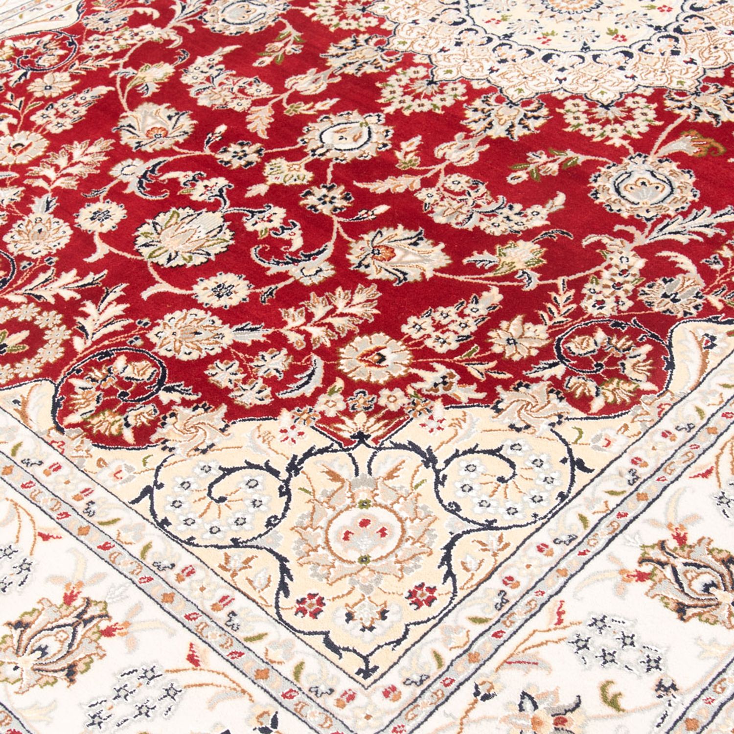 Perser Rug - Nain - Alice - red
