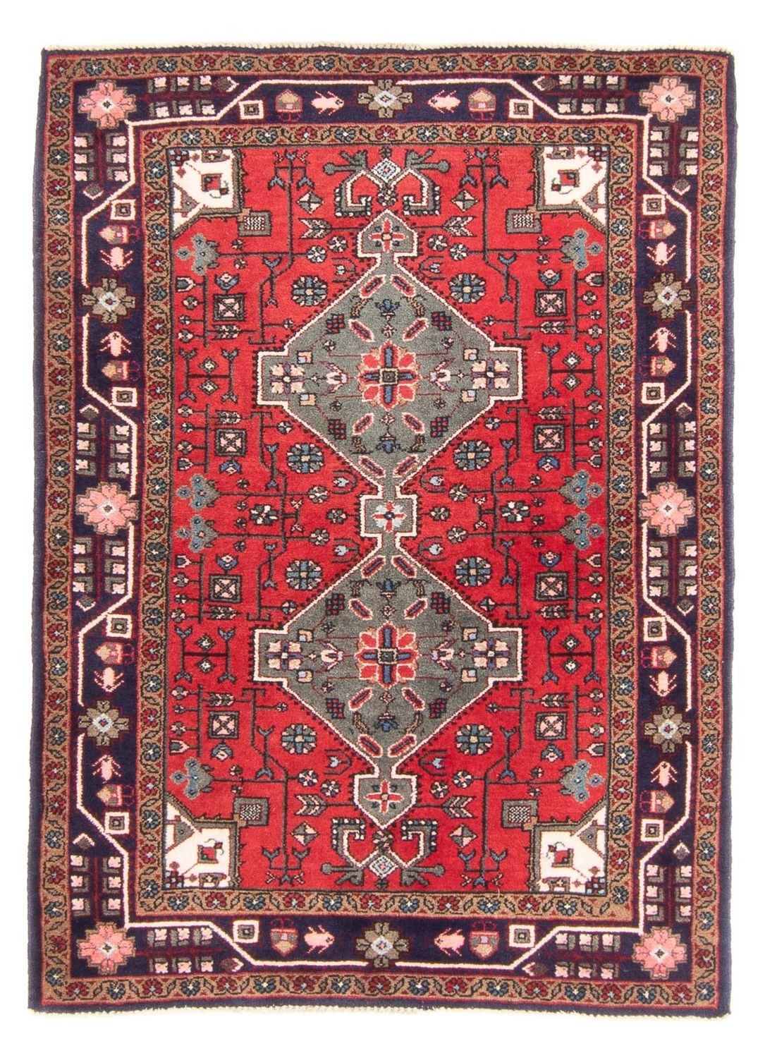 Perser Rug - Nomadic - 150 x 107 cm - red