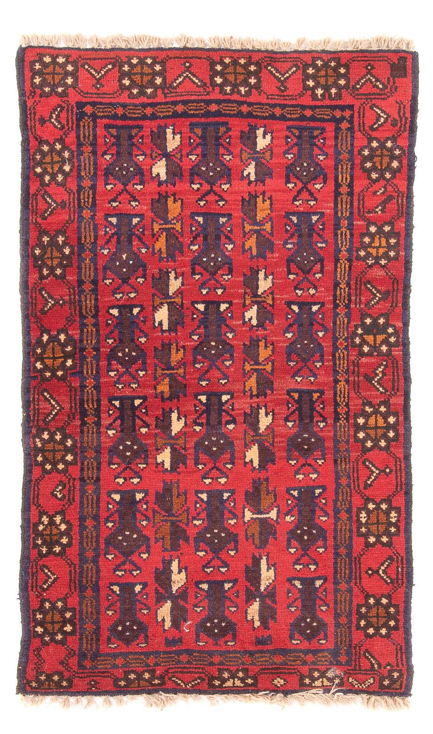 Belutsch Rug - 130 x 74 cm - red