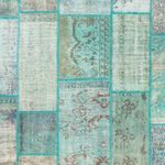 Vintage Rug - 303 x 203 cm - turquoise