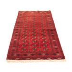 Runner Turkaman Rug - 196 x 83 cm - red