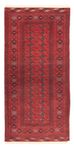 Runner Turkaman Rug - 184 x 88 cm - red