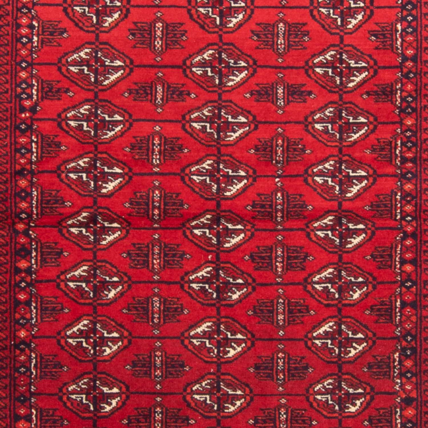 Runner Turkaman Rug - 172 x 80 cm - red