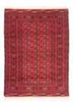 Turkaman Rug - 168 x 124 cm - red