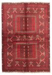 Turkaman Rug - 238 x 164 cm - red