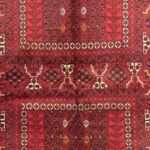 Turkaman Rug - 238 x 164 cm - red