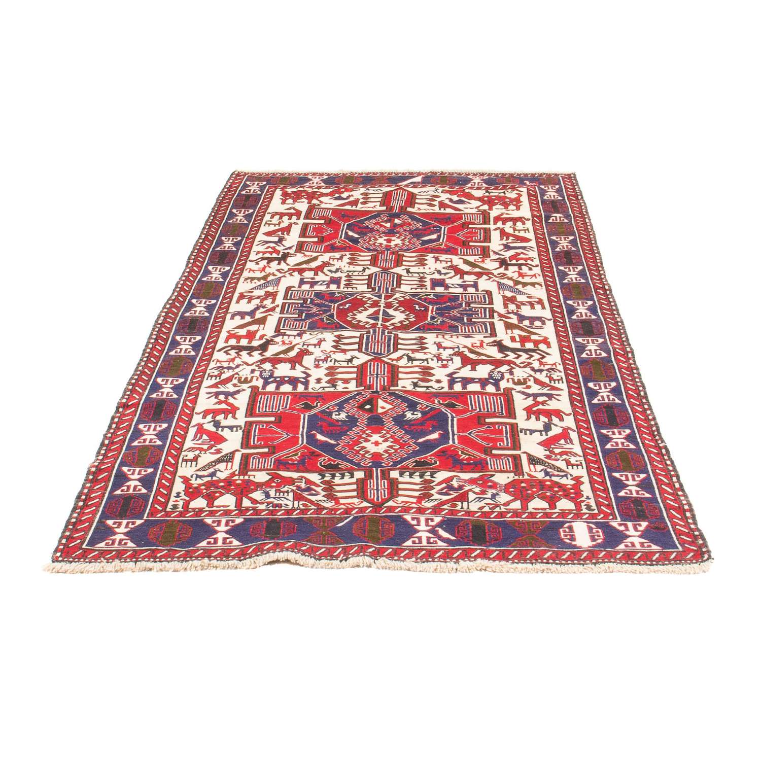 Runner Kelim Rug - Oriental - 205 x 110 cm - cream