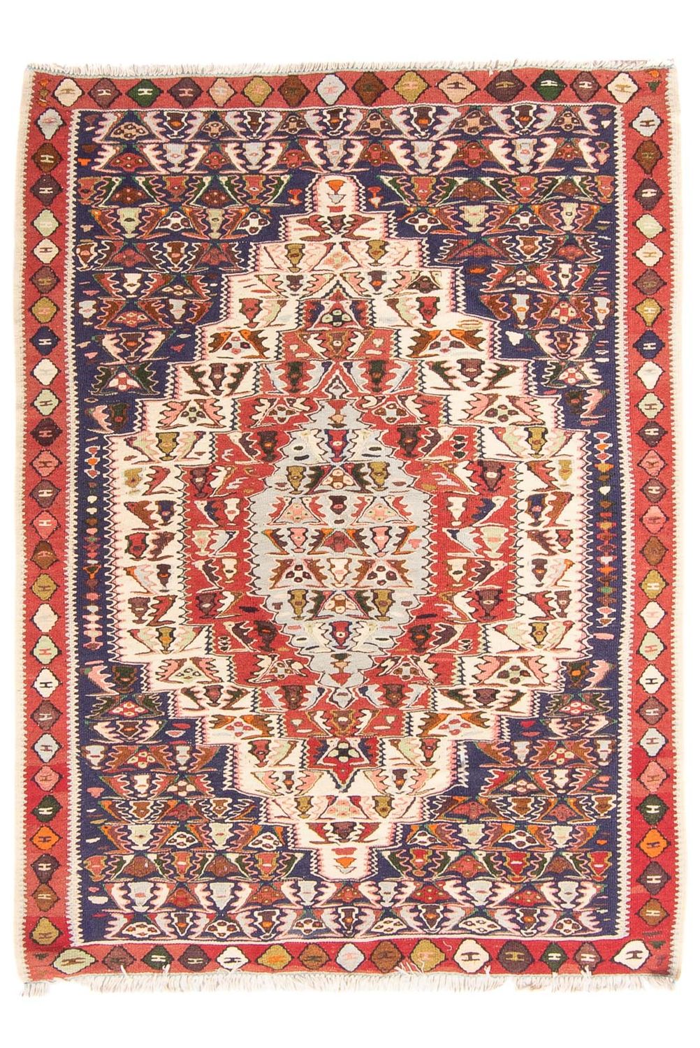 Kelim Rug - Oriental - 152 x 117 cm - multicolored