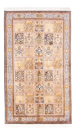 Silk Rug - Kashmir Silk - 160 x 92 cm - multicolored