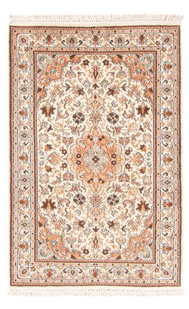 Silk Rug - Kashmir Silk - 125 x 78 cm - cream