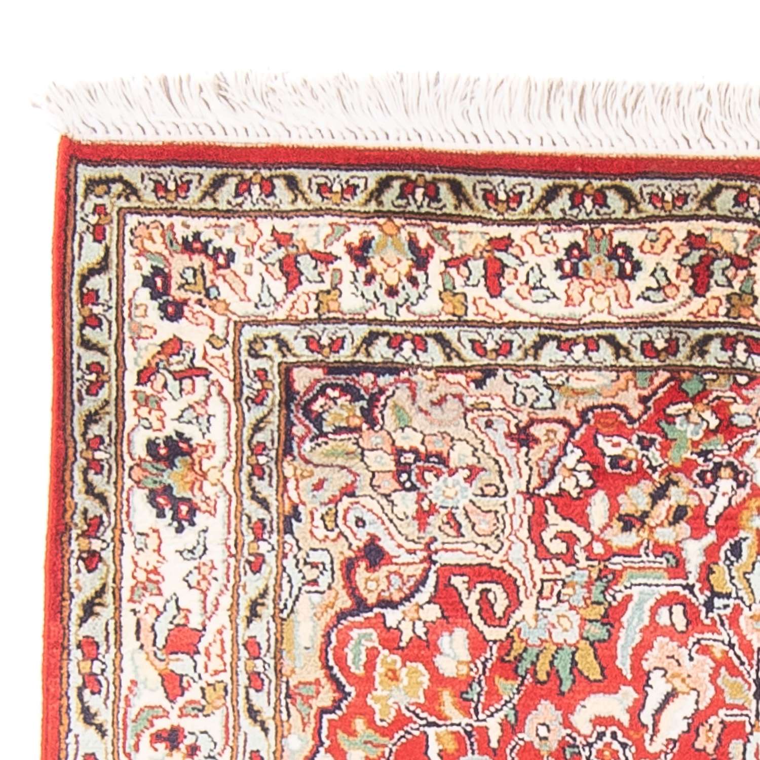 Silk Rug - Kashmir Silk - 162 x 90 cm - red