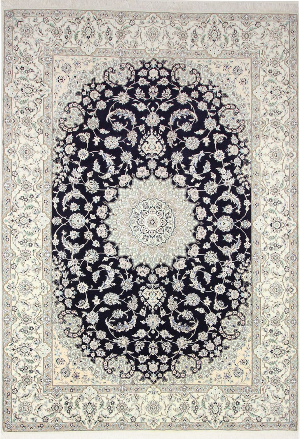 Perser Rug - Nain - Royal - 345 x 246 cm - dark blue