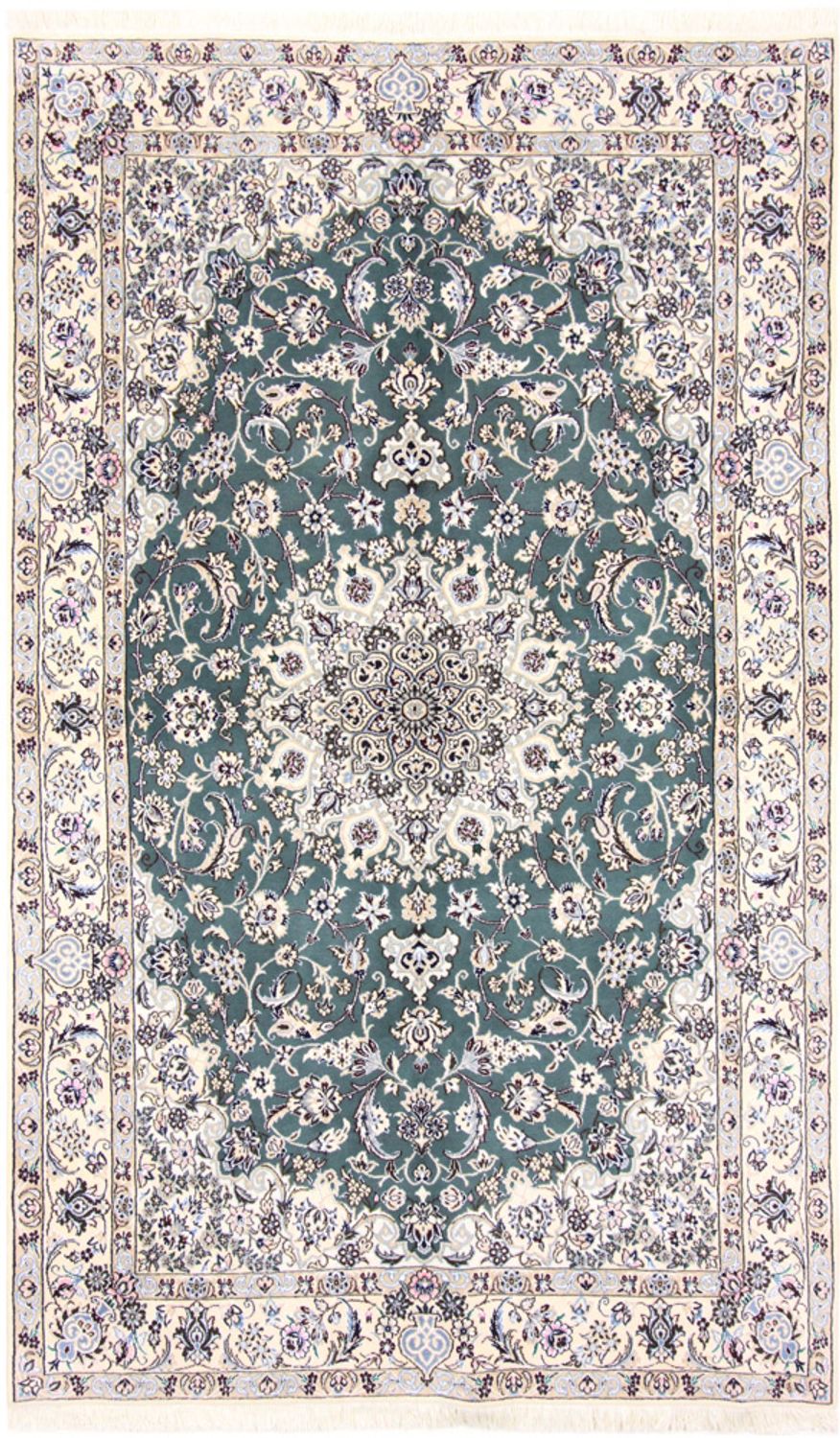 Perser Rug - Nain - Royal - 259 x 156 cm - green