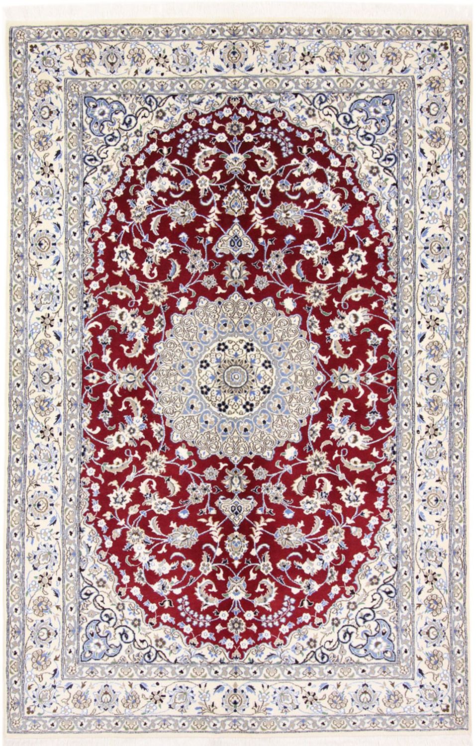 Perser Rug - Nain - Royal - 240 x 158 cm - red