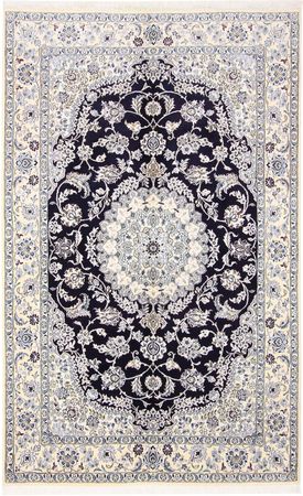 Perser Rug - Nain - Royal - 246 x 154 cm - dark blue