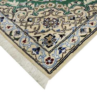 Perser Rug - Nain - Royal - 137 x 88 cm - green