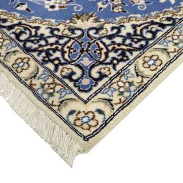 Perser Rug - Nain - Royal - 136 x 90 cm - blue