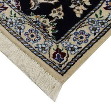 Runner Perser Rug - Nain - Royal - 195 x 84 cm - dark blue