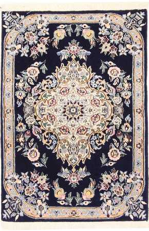 Perser Rug - Nain - Royal - 90 x 60 cm - dark blue