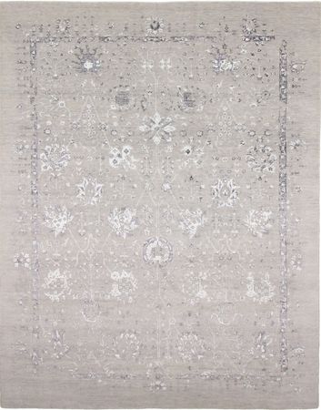 Designer Rug - 305 x 244 cm - silver