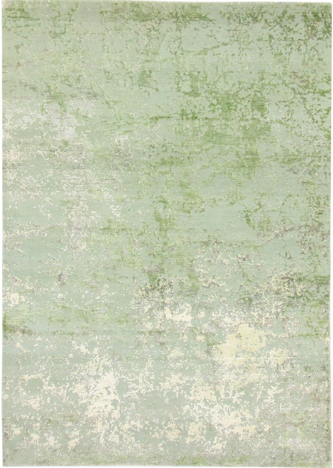 Designer Rug - 247 x 175 cm - green