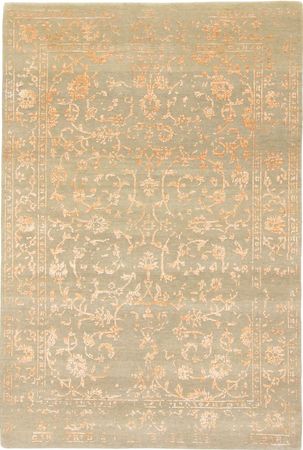 Designer Rug - 183 x 123 cm - orange