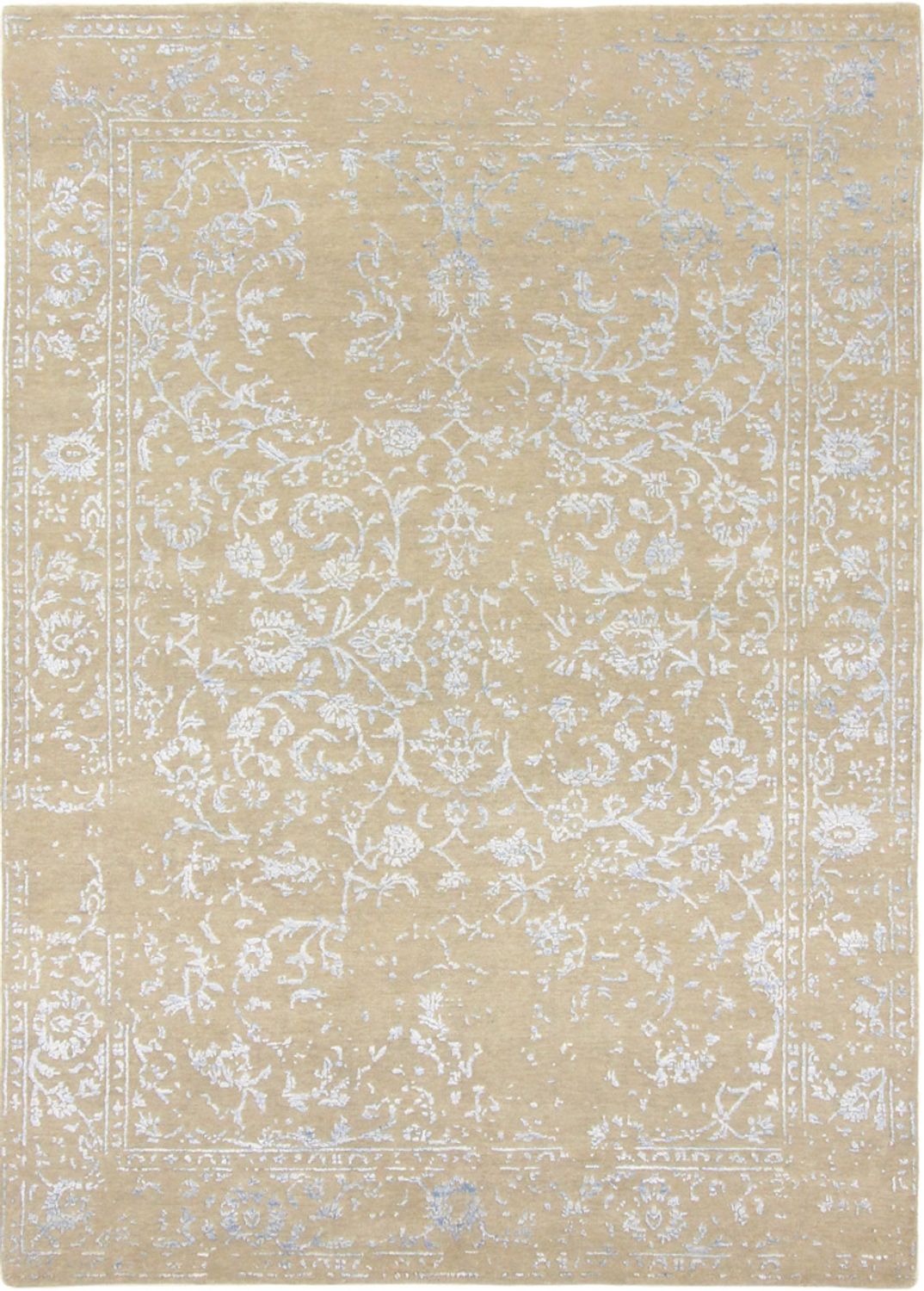 Designer Rug - 210 x 151 cm - turquoise