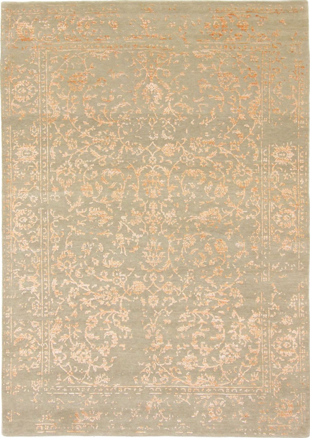 Designer Rug - 212 x 150 cm - salmon