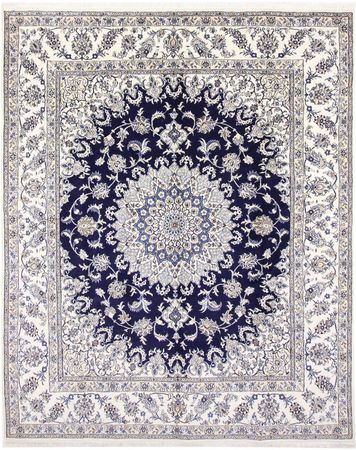 Perser Rug - Nain - 297 x 240 cm - dark blue