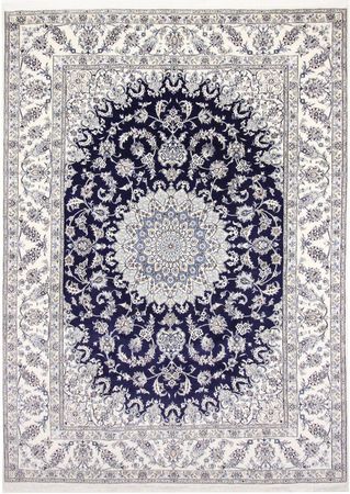 Perser Rug - Nain - 344 x 246 cm - dark blue