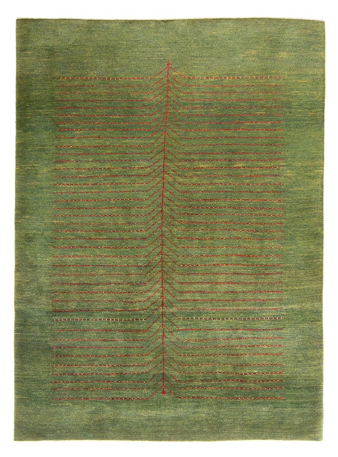 Gabbeh Rug - Perser - 241 x 173 cm - green