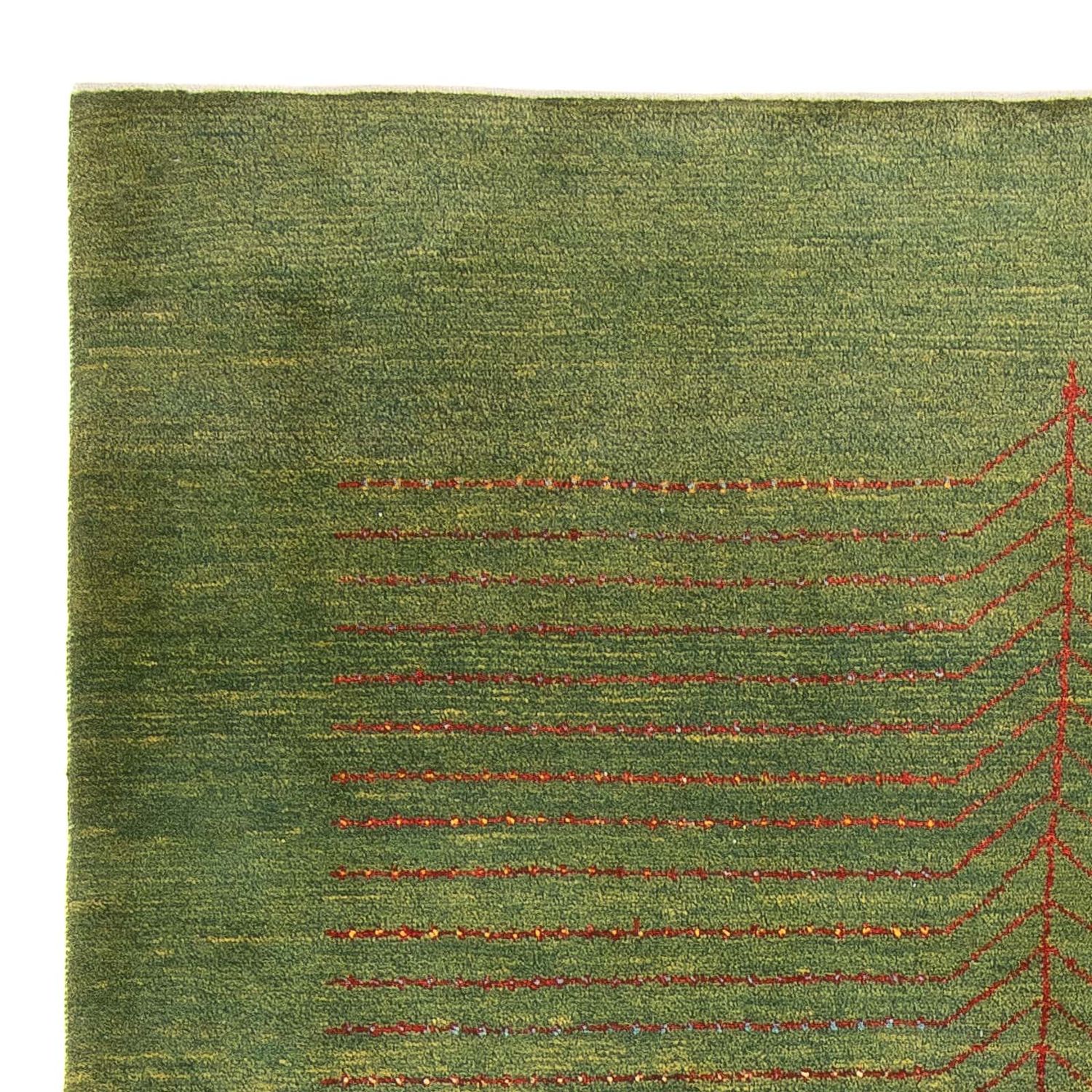 Gabbeh Rug - Perser - 241 x 173 cm - green