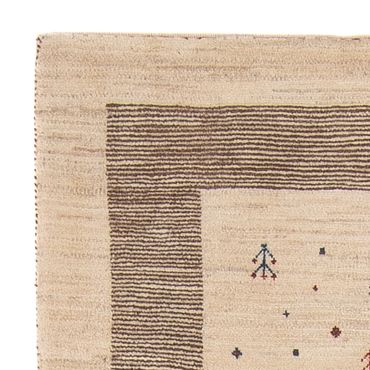 Runner Gabbeh Rug - Loribaft Perser - 209 x 83 cm - beige