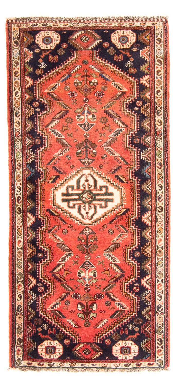 Runner Gabbeh Rug - Kashkuli Perser - 185 x 85 cm - red