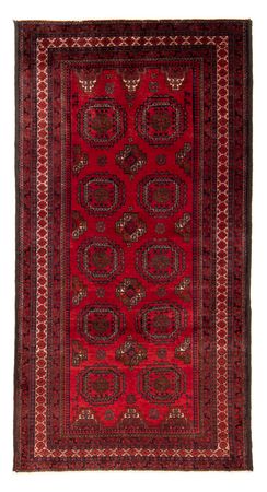 Runner Belutsch Rug - 190 x 100 cm - red